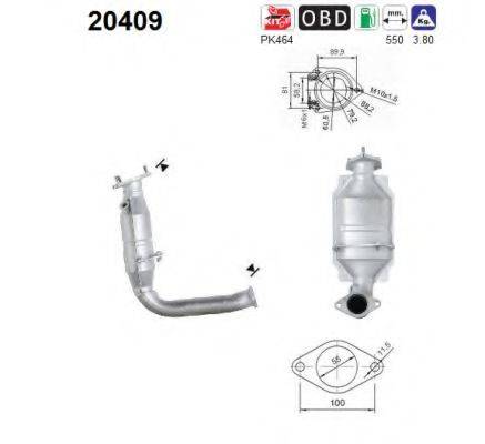 AS 20409 Каталізатор