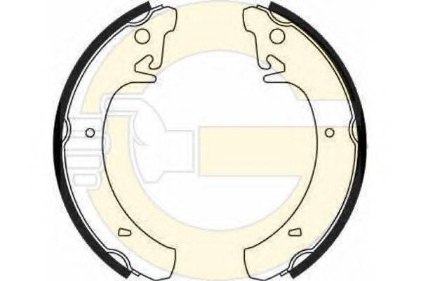 GIRLING 5182109 Комплект гальмівних колодок