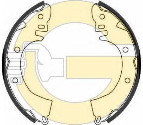 GIRLING 5182499 Комплект гальмівних колодок