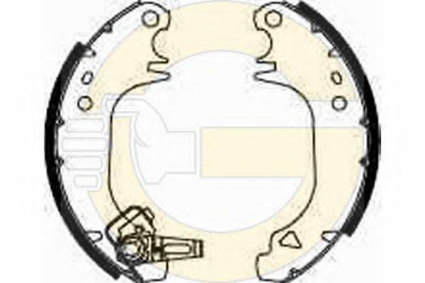 GIRLING 5183223 Комплект гальмівних колодок