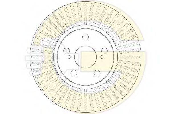 GIRLING 6062341 гальмівний диск