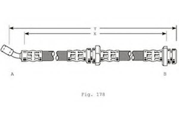 GIRLING 9004206 Гальмівний шланг