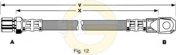 GIRLING 9004303 Гальмівний шланг