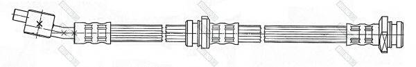 GIRLING 9004480 Гальмівний шланг