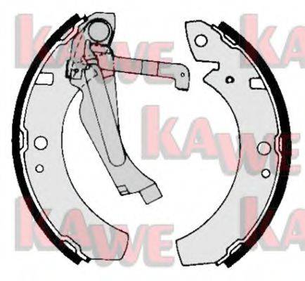 KAWE 03990 Комплект гальмівних колодок