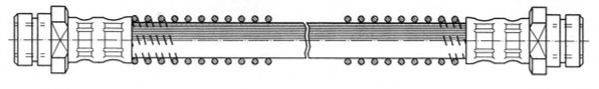 KAWE 510153 Гальмівний шланг