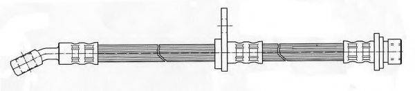 KAWE 511847 Гальмівний шланг