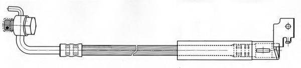 KAWE 511931 Гальмівний шланг