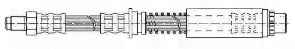 KAWE 511950 Гальмівний шланг