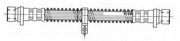 KAWE 512119 Гальмівний шланг