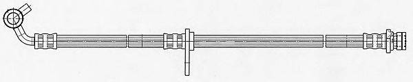 KAWE 512579 Гальмівний шланг