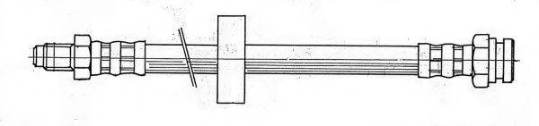 KAWE 516717 Гальмівний шланг