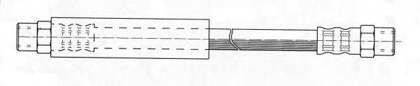 KAWE 516962 Гальмівний шланг