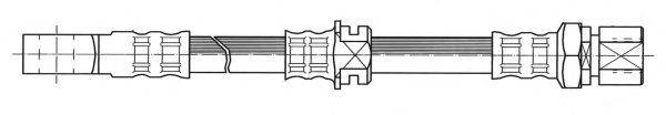 KAWE 511036 Гальмівний шланг