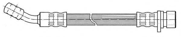 KAWE 511752 Гальмівний шланг