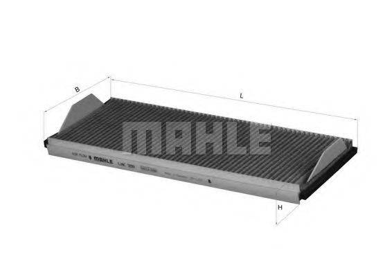 MAHLE ORIGINAL LAK358 Фільтр, повітря у внутрішньому просторі