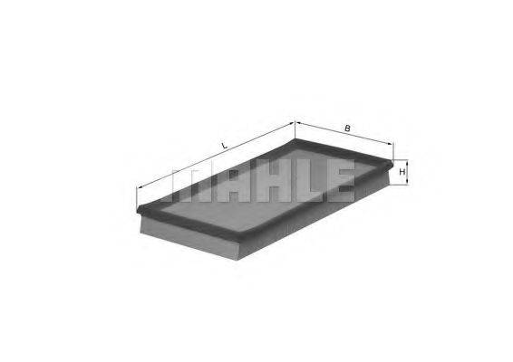 MAHLE ORIGINAL LX503 Повітряний фільтр