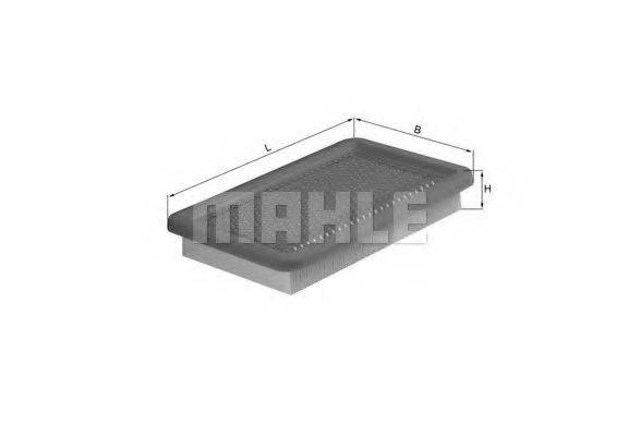 MAHLE ORIGINAL LX542 Повітряний фільтр