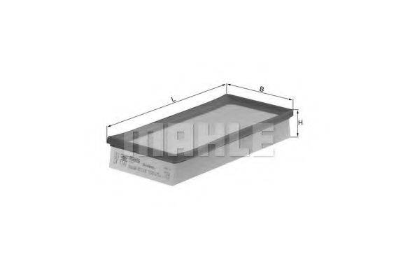 MAHLE ORIGINAL LX1141 Повітряний фільтр