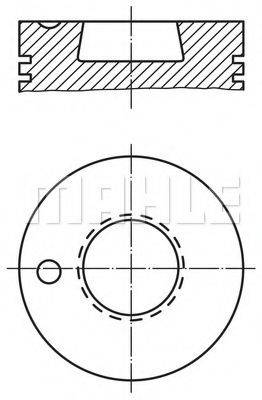 MAHLE ORIGINAL 0039300 Поршень