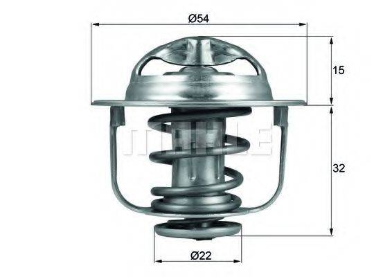 MAHLE ORIGINAL TX12089D Термостат, охолоджуюча рідина