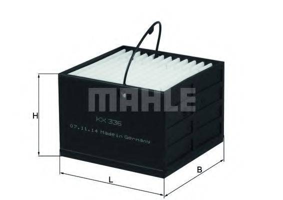 MAHLE ORIGINAL KX336 Паливний фільтр