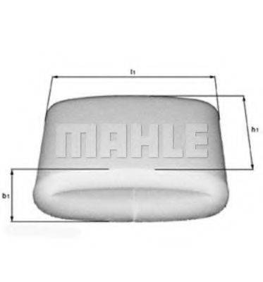 MAHLE ORIGINAL LX110 Повітряний фільтр