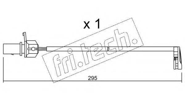 FRI.TECH. SU224 Сигналізатор, знос гальмівних колодок