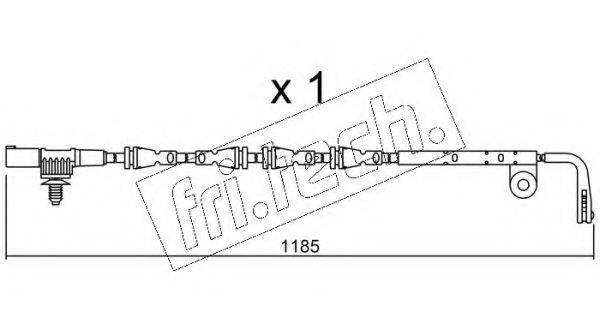 FRI.TECH. SU229 Сигналізатор, знос гальмівних колодок