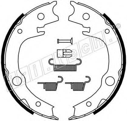 FRI.TECH. 1115315K Комплект гальмівних колодок, стоянкова гальмівна система