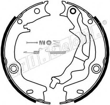FRI.TECH. 1046223K Комплект гальмівних колодок, стоянкова гальмівна система