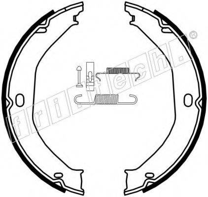 FRI.TECH. 1088235K Комплект гальмівних колодок, стоянкова гальмівна система