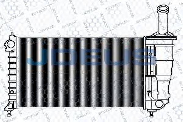 JDEUS 011M60 Радіатор, охолодження двигуна