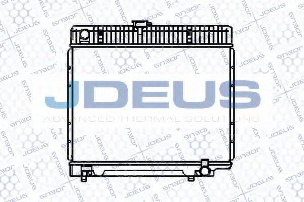 JDEUS 017M13 Радіатор, охолодження двигуна