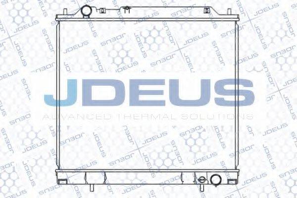 JDEUS 018M31 Радіатор, охолодження двигуна