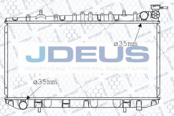 JDEUS 019N10 Радіатор, охолодження двигуна