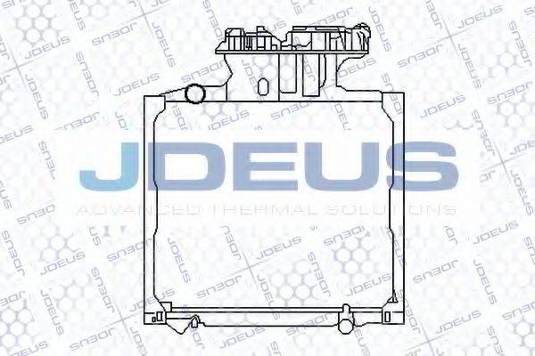 JDEUS 115M09 Радіатор, охолодження двигуна