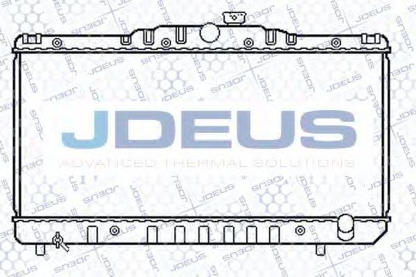 JDEUS 028N10 Радіатор, охолодження двигуна