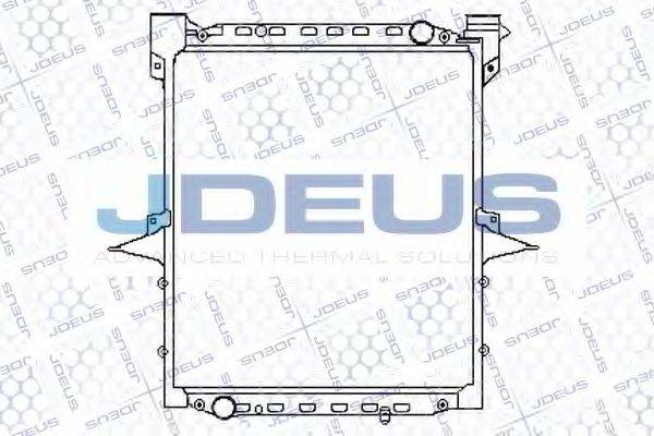 JDEUS 115M06 Радіатор, охолодження двигуна