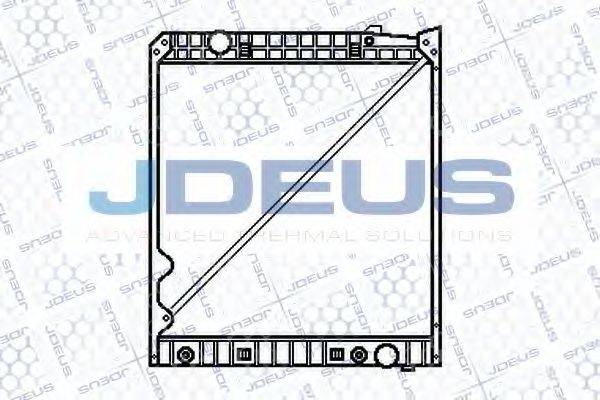 JDEUS 117M07 Радіатор, охолодження двигуна