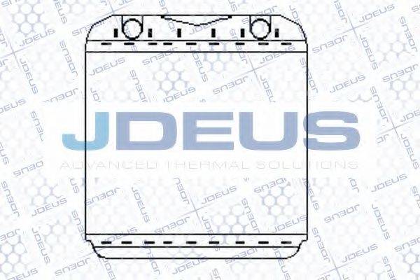 JDEUS 219M16 Теплообмінник, опалення салону