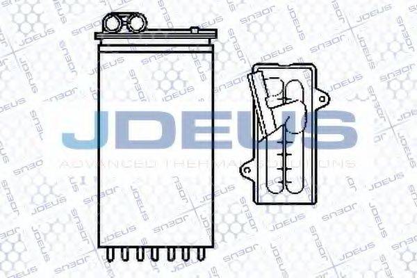 JDEUS 221V04 Теплообмінник, опалення салону