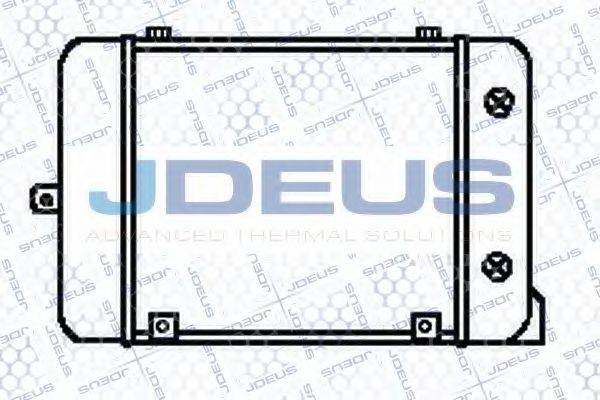 JDEUS 401M04 масляний радіатор, моторне масло