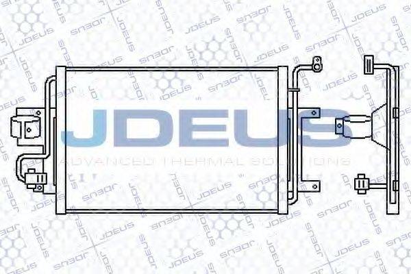 JDEUS 701M06 Конденсатор, кондиціонер