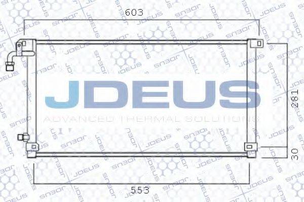 JDEUS 707M31 Конденсатор, кондиціонер