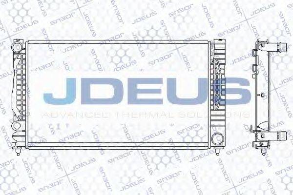 JDEUS 001M06 Радіатор, охолодження двигуна