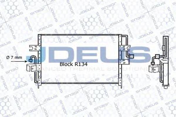 JDEUS 719M09 Конденсатор, кондиціонер