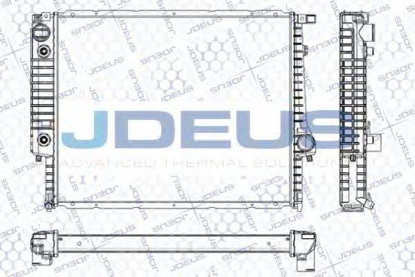 JDEUS RA0050040 Радіатор, охолодження двигуна