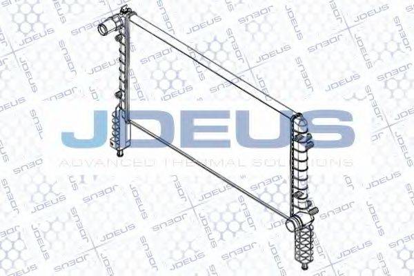 JDEUS RA0110820 Радіатор, охолодження двигуна