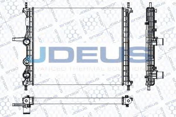 JDEUS RA0110960 Радіатор, охолодження двигуна